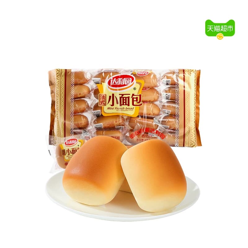 达利园糕点香奶味法式小面包20g*20枚休闲零食早餐散装独立小包 - 缩略图2