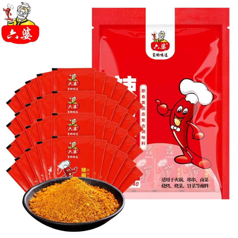 六婆辣椒面蘸料香辣味干碟蘸碟辣椒粉烤肉烧烤调味料 - 缩略图2