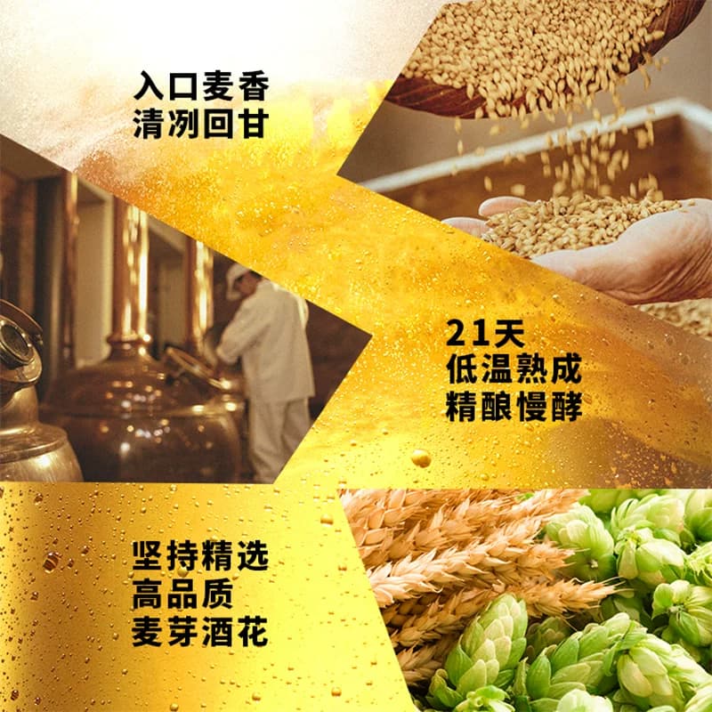 三宝乐精酿啤酒500ml*24听日本原装进口高端拉格11.0°P整箱 - 缩略图3
