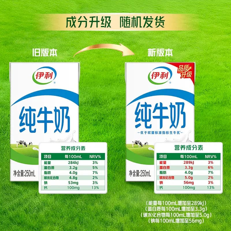 【3月产】伊利纯牛奶整箱优质乳蛋白无菌砖学生营养早餐 - 缩略图5