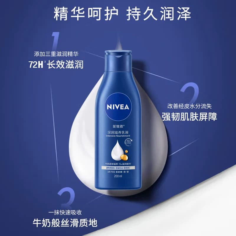 【孙颖莎同款】妮维雅身体乳保湿补水滋润润肤乳长久留香润体乳 - 缩略图2