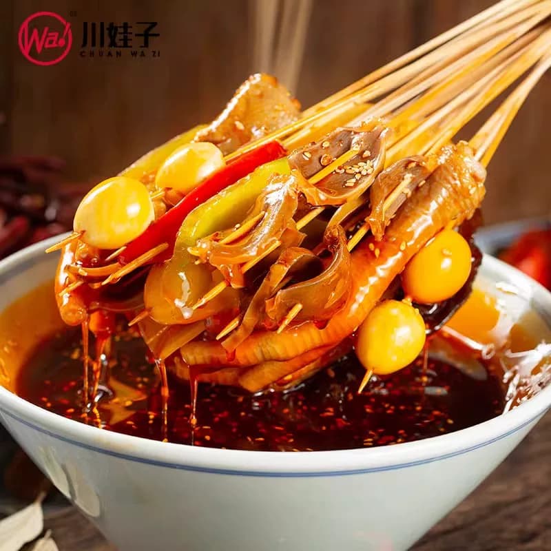 川娃子乐山钵钵鸡冷锅串串火锅底料本地味道商用配方家用开店均可 - 缩略图4