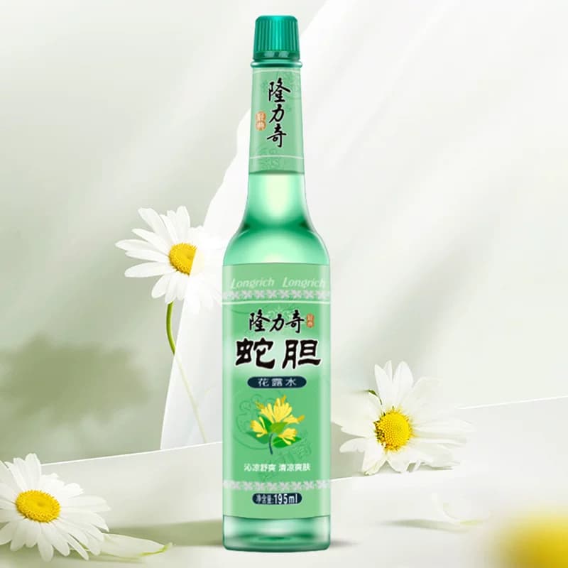 隆力奇复古金银花花露水清香止痒驱蚊水液蚊不叮国货经典195ml - 缩略图4