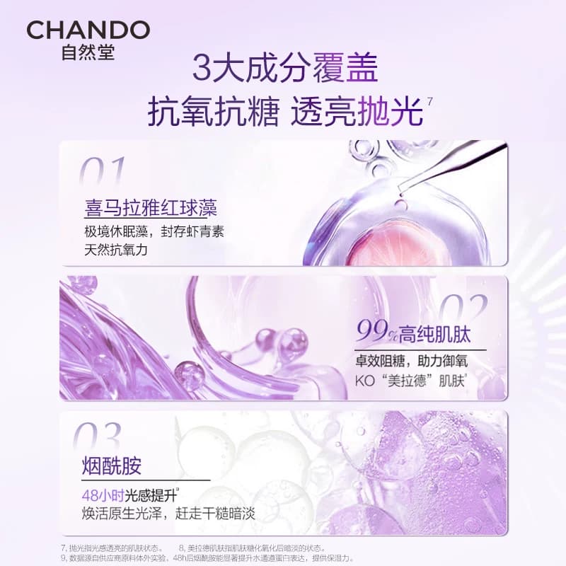 【下拉享优惠】自然堂凝时鲜颜乳液抗皱紧致肌肤滋润保湿敏肌可用 - 缩略图4
