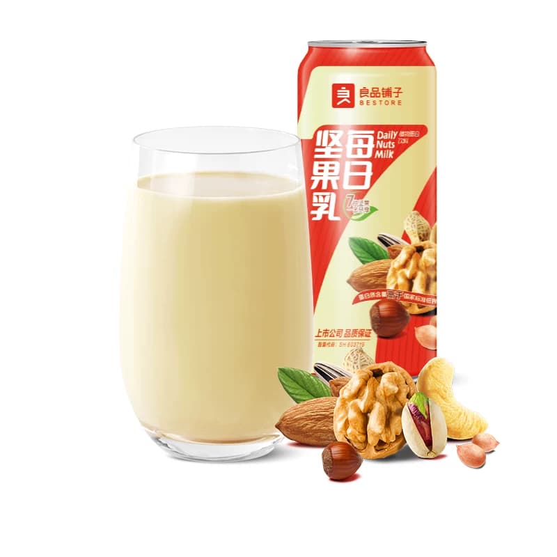 良品铺子每日坚果乳240ml植物蛋白饮料零食 - 缩略图5