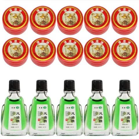夏季提神醒脑消暑驱蚊止痒木屹辰牌【5个风油精+10个清凉油】 - 缩略图2