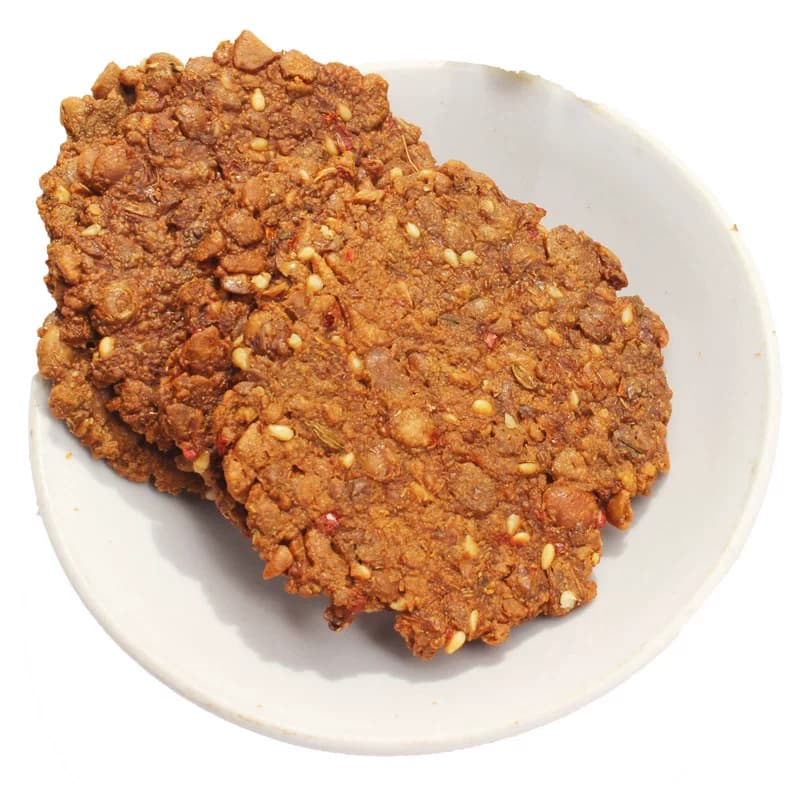 正品豆酱饼油炸芝麻酱豆饼麻辣五香酱窝窝酱饼酱锅饼河南濮阳特产 - 缩略图2