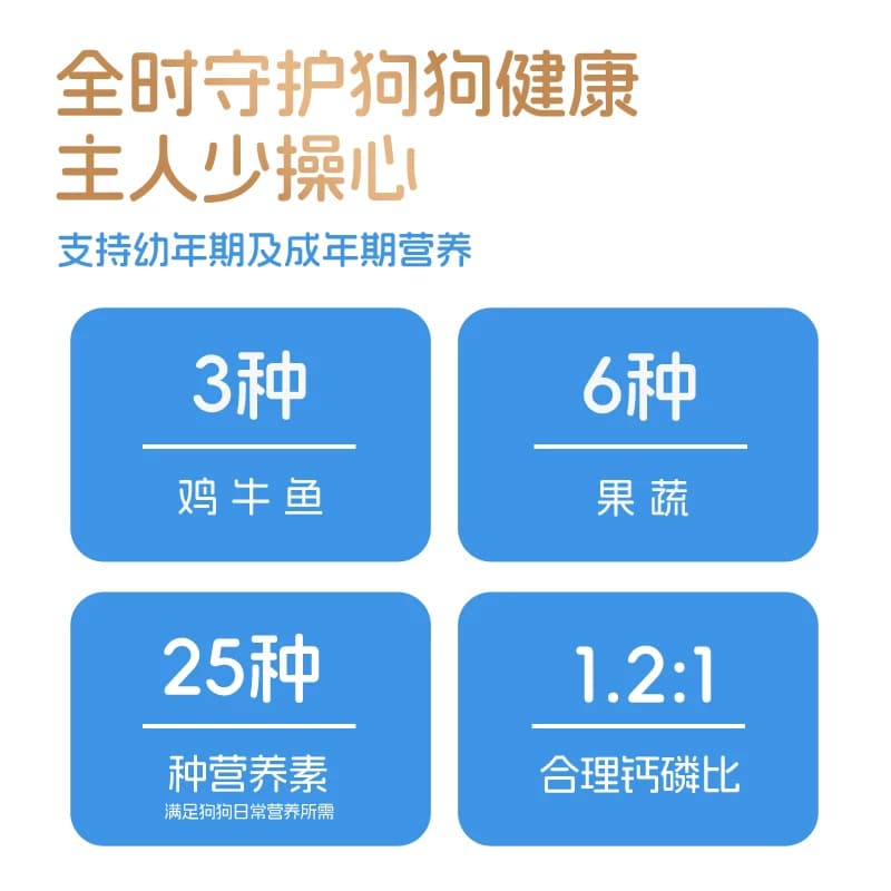 醇粹黑标狗粮成犬幼犬通用型大型犬金标15KG纯粹犬粮金毛萨摩耶 - 缩略图2