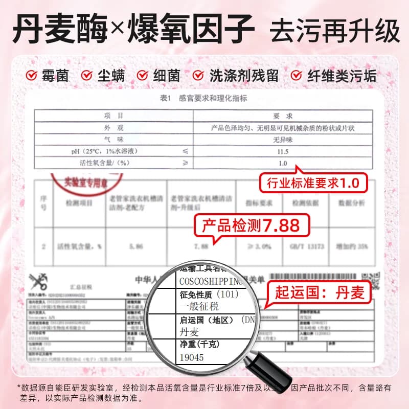 老管家洗衣机槽清洗剂花香款家用通用清洗剂强力除垢杀菌祛味清洁 - 缩略图4