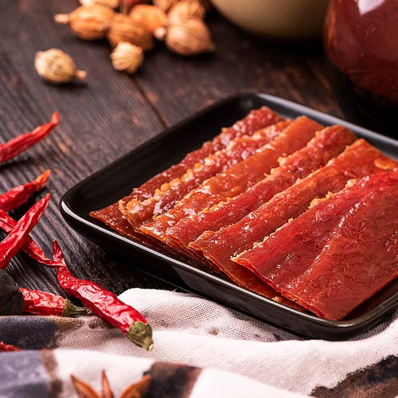 三只松鼠猪肉脯自然片小吃肉脯零食解馋网红休闲即食美食 - 缩略图4