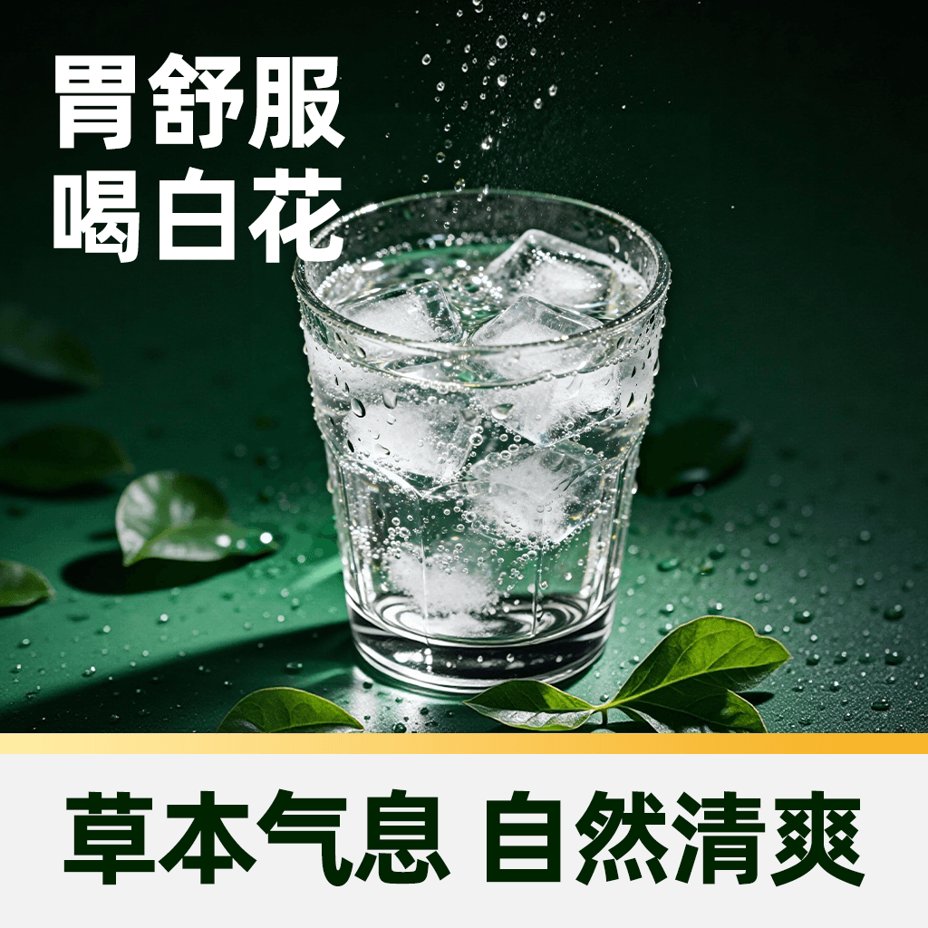 猫超臻选无糖白花蛇草水气泡水崂山中华老字号270ml*12苏打水 - 缩略图4