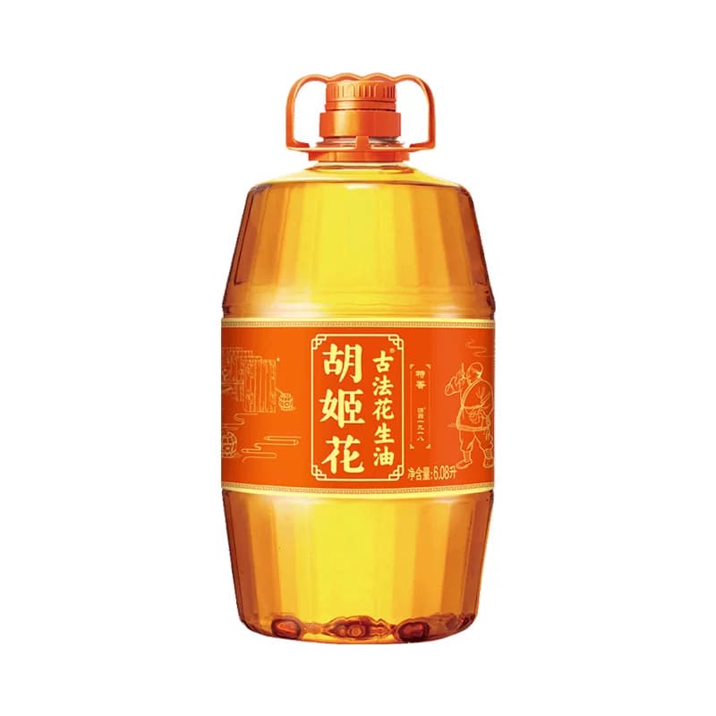 胡姬花古法花生油6.08L*2桶食用油压榨 大桶装 - 缩略图2
