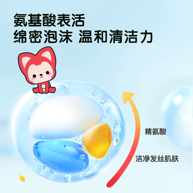 青蛙王子儿童净润洗发沐浴露二合一婴幼儿洗发沐浴大容量全家共享 - 缩略图2