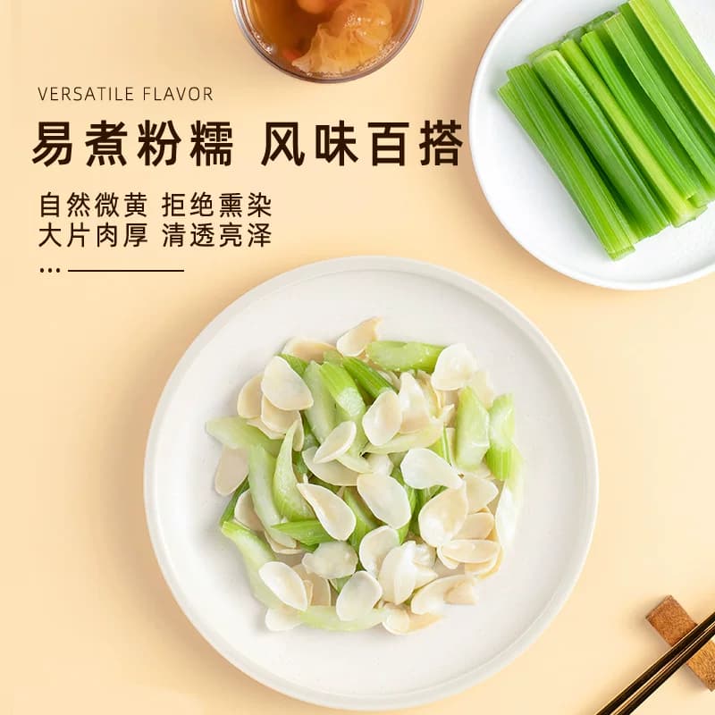十月稻田百合干干货新鲜龙山产食用百合干银耳莲子粥熬粥煲年货 - 缩略图4