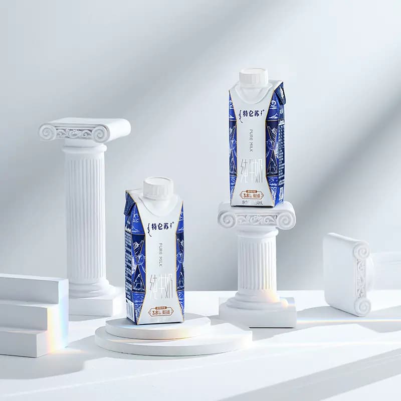 特仑苏纯牛奶全脂利乐梦幻盖250ml*16包【5月产】 - 缩略图4