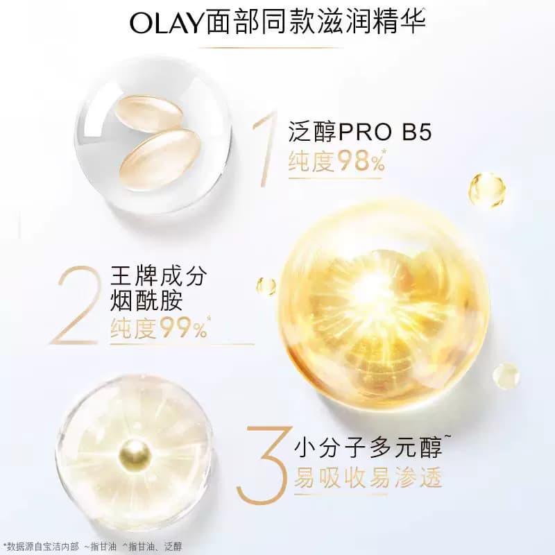 OLAY玉兰油烟酰胺身体乳补水保湿滋润持久留香沐浴润肤乳液男女士 - 缩略图5
