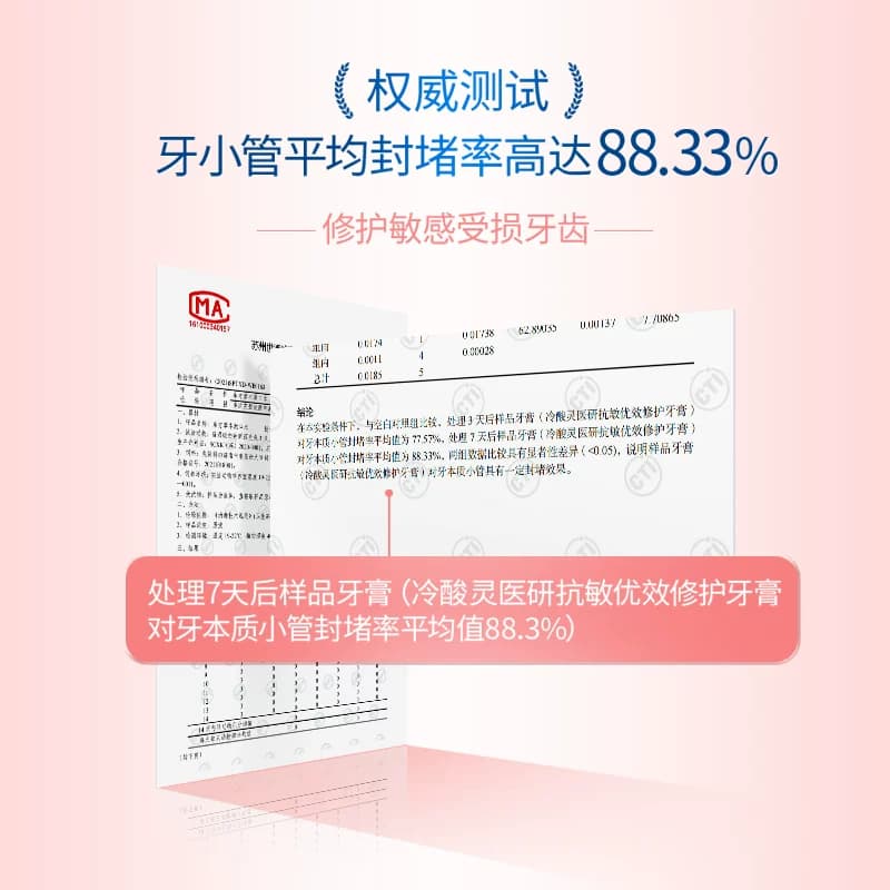 【下拉直播间有库存】冷酸灵医研牙龈修护牙膏牙齿抗敏感成人护龈 - 缩略图5