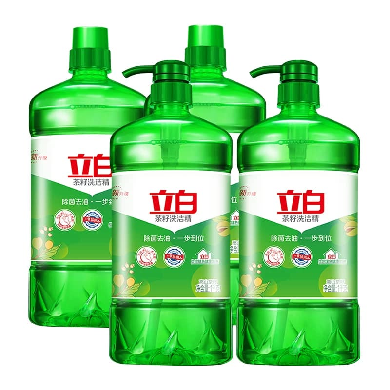 立白洗洁精家用天然茶籽洗洁精4KG轻松去油 健康除菌 - 缩略图2