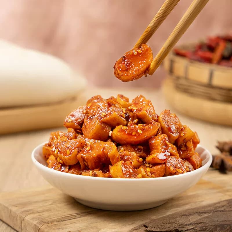 川娃子麻辣香脆萝卜下饭菜拌饭拌面泡咸菜酱腌菜嘎嘣脆萝卜干 - 缩略图3