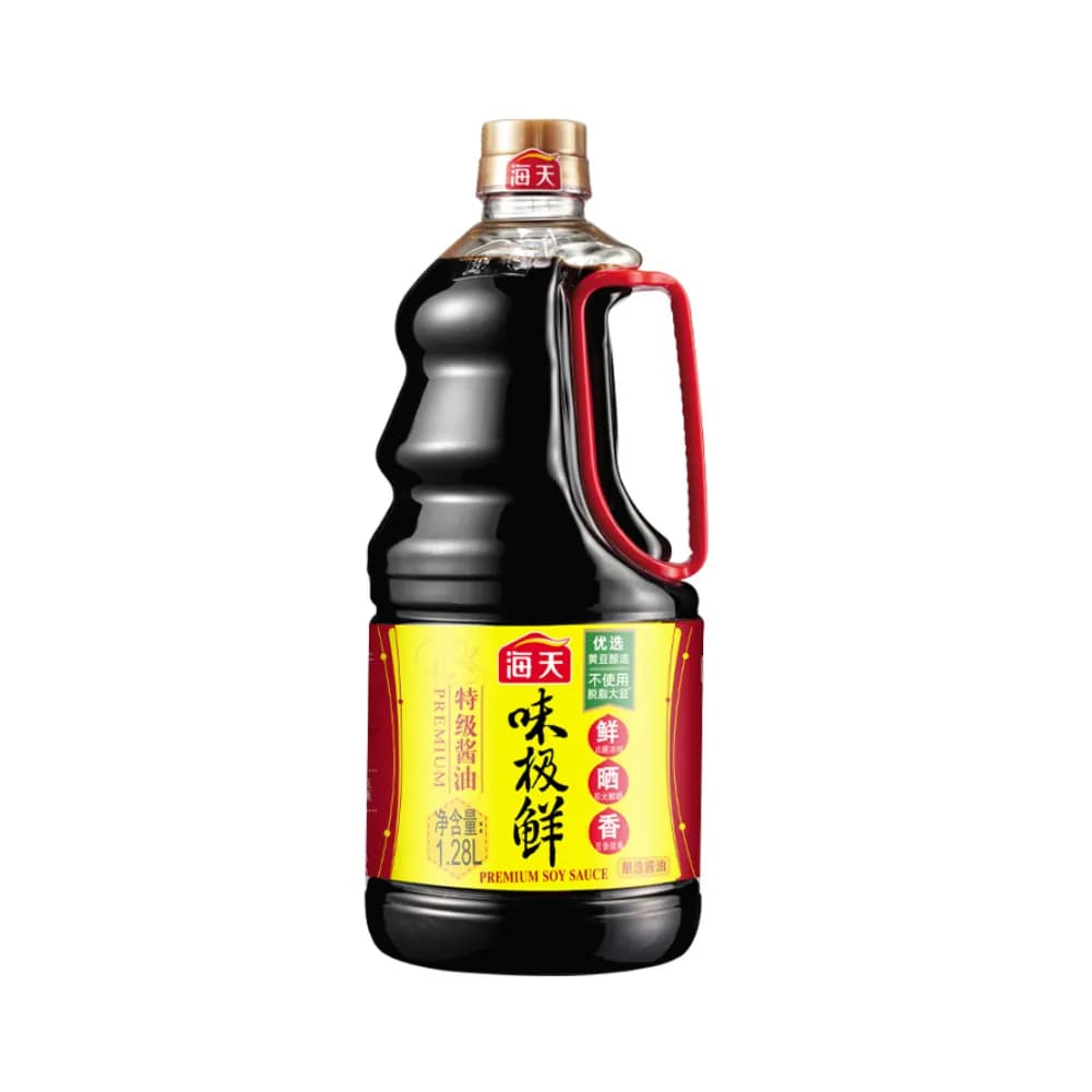 海天酱油味极鲜1.28L特级酱油生抽炒菜凉拌提鲜调料家用调味品 - 缩略图2