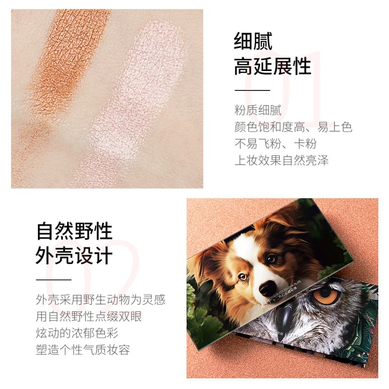 十二色眼影易上色眼妆柔雾自然立体便携学生女BDD - 缩略图3