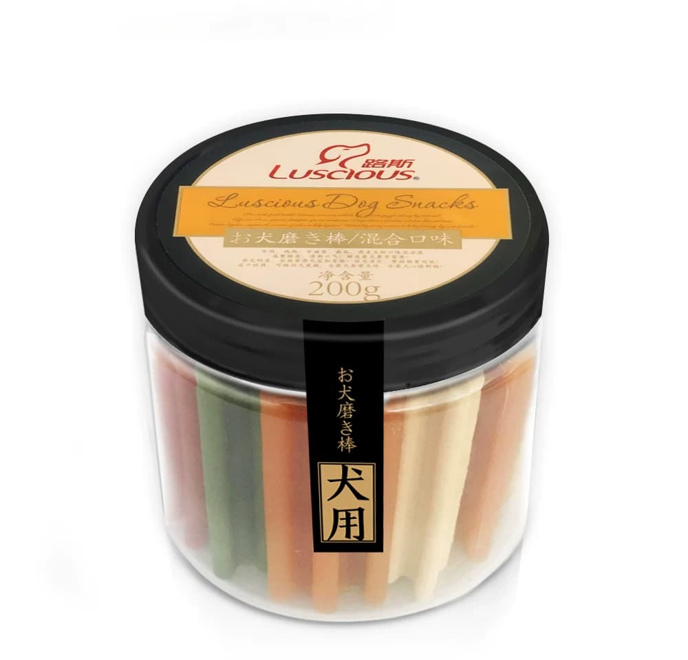 路斯狗狗零食牛肉磨牙棒200g泰迪比熊幼犬磨牙洁齿骨咬胶宠物食品 - 缩略图4