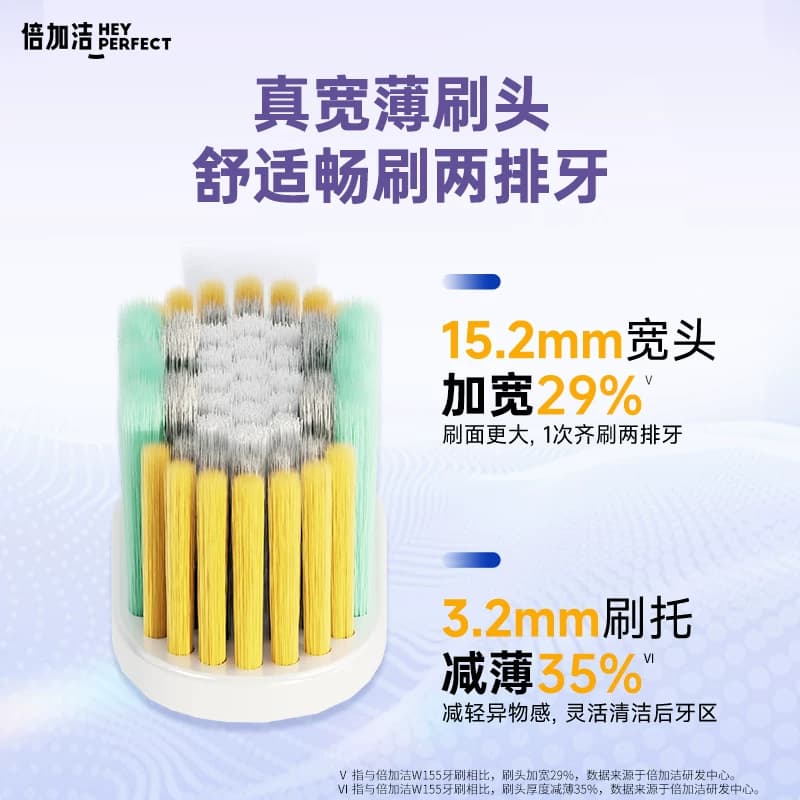 【李佳琦直播间618汽车小专场】倍加洁羽感奢柔精护宽薄牙刷 - 缩略图2