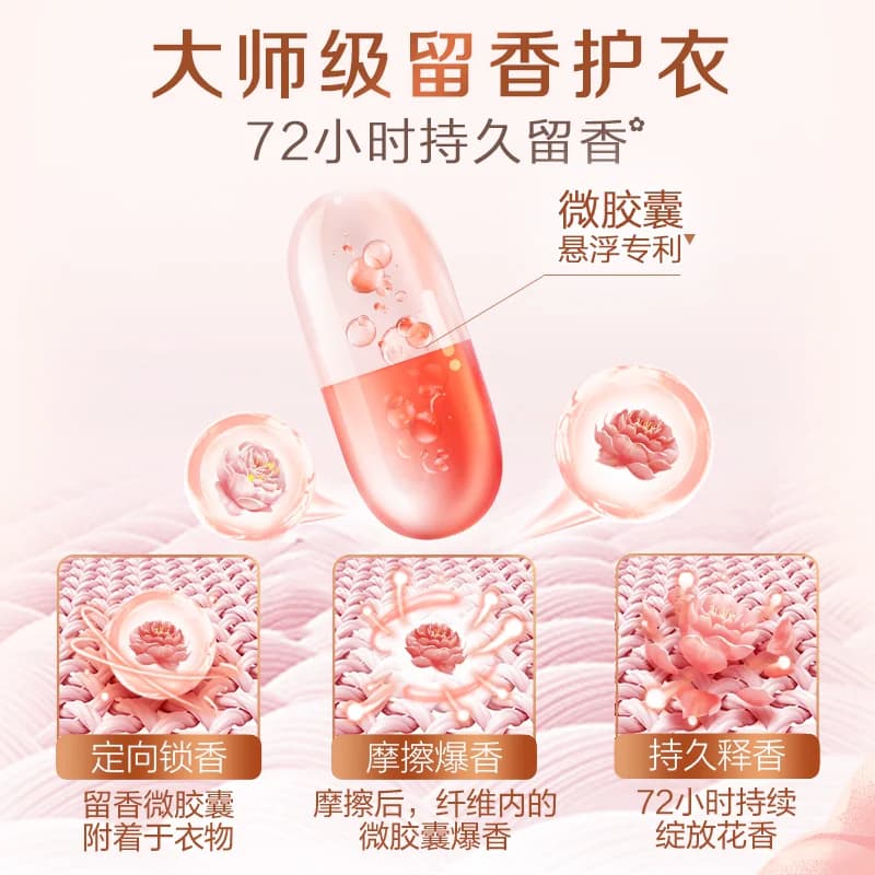 【顺手买一件】立白大师香氛洗衣液持久留香1kg瓶装 - 缩略图2
