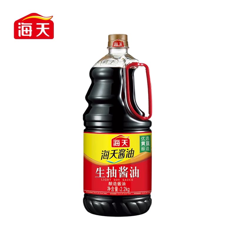 海天生抽酱油2.2kg酿造酱油炒菜凉拌提鲜调味家用厨房【百亿】 - 缩略图2