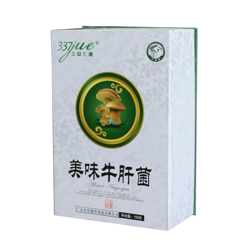 三山七绝美味牛肝菌特色礼品 秦巴山区广元青川特产礼盒送朋友 - 缩略图5