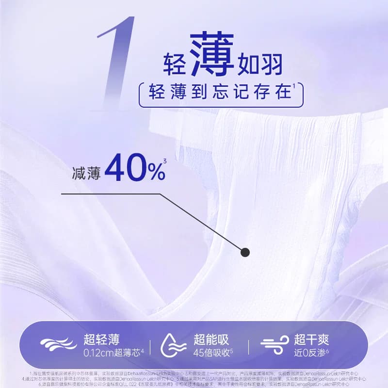【试用】露安适羽感薄护学走裤拉拉裤5片试用装旅行装U先 - 缩略图2