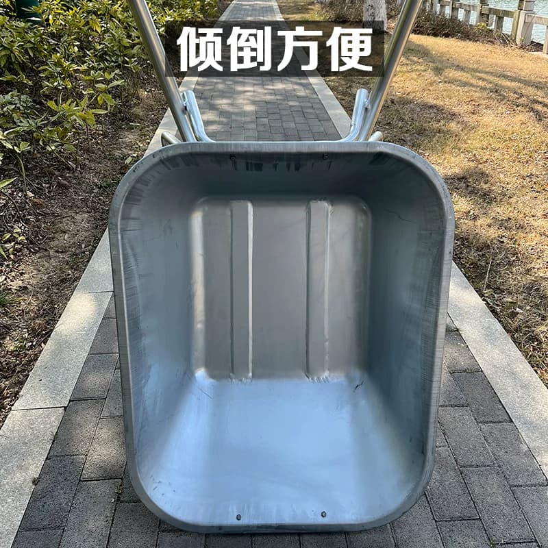 加厚农用小推车独轮手推车工地建筑用推沙石子家用推垃圾蔬菜水果 - 缩略图3