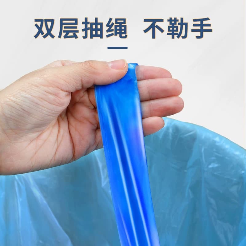 佳帮手抽绳垃圾袋家用加厚手提式大号带抽绳厨房办公室专用塑料袋 - 缩略图4