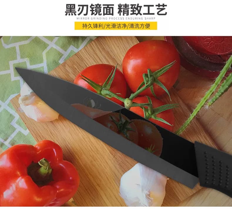 利瓷陶瓷水果刀日式4寸陶瓷刀居家厨房送刀套便携式瓜果刀不生锈 - 缩略图4