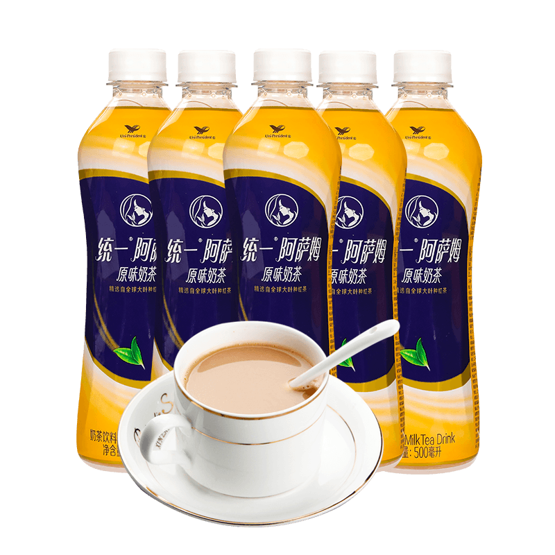 统一阿萨姆奶茶500ml*15瓶整箱特价经典原味网红奶茶饮品整箱 - 缩略图2