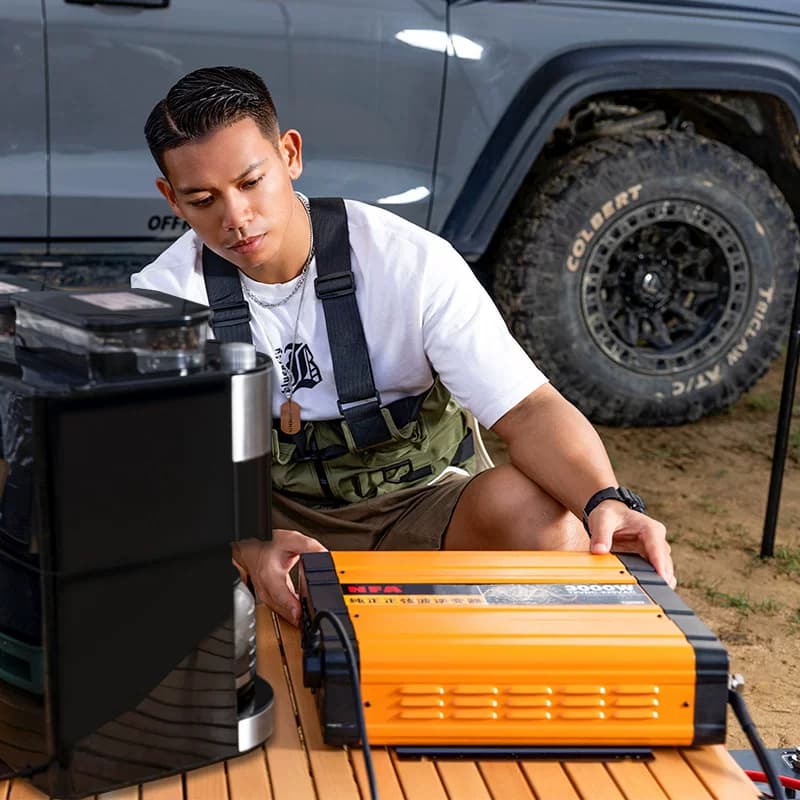 NFA纽福克斯12V24V转220V纯正弦波逆变器大功率车载电源转换3000W - 缩略图4