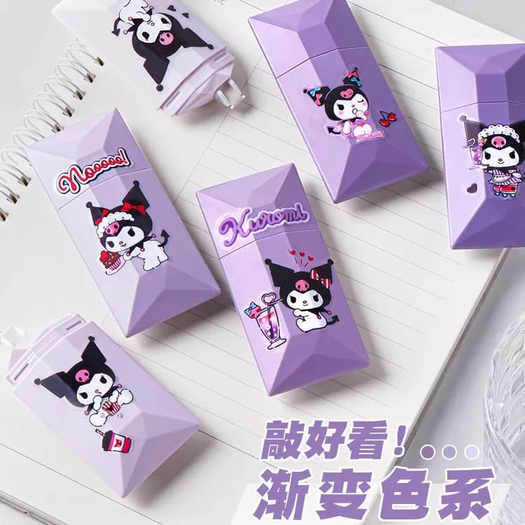 渐变色修正带高颜值女生学生用涂改带无痕去字小学生专用大容量静音改正带女生学生用涂改带初中生专用实惠装 - 缩略图5
