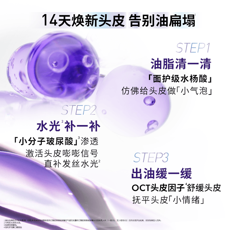 【顺手买一件】欧莱雅玻尿酸洗发水旅行装控油蓬松去油* - 缩略图3