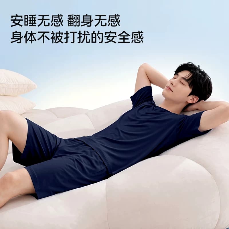 【直播间推荐】佰丝娜莱赛尔棉睡衣家居服情侣套装 - 缩略图5