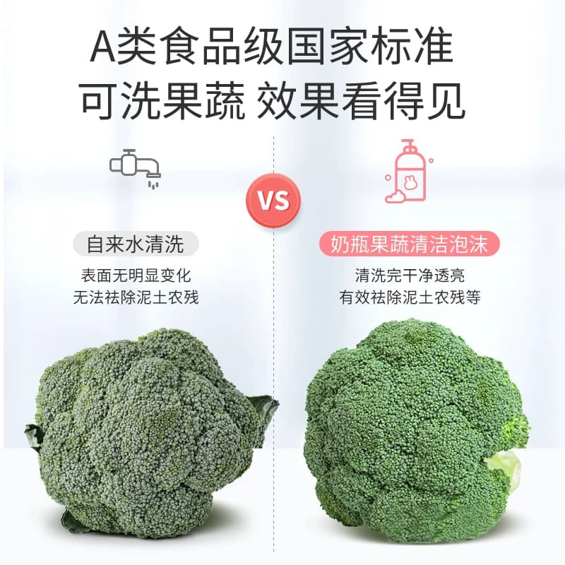 英氏奶瓶清洗剂婴儿宝宝专用洗奶瓶液玩具餐具果蔬a类清洁剂清洗 - 缩略图3