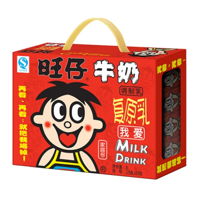 旺旺旺仔牛奶125ml*24盒儿童学生营养早餐奶饮料整箱 - 缩略图2