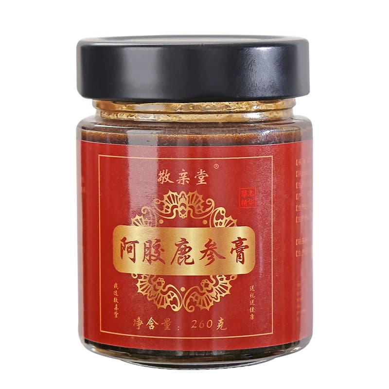 A敬亲堂阿胶鹿参膏鹿胎膏鹿胎胶囊女性官方旗舰店正品女用成人 - 缩略图4