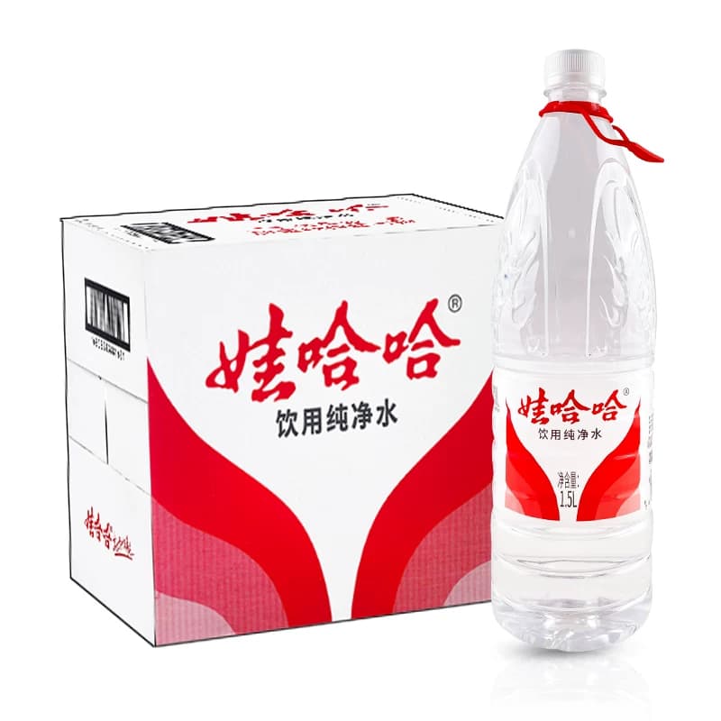 娃哈哈纯净水596ml*24瓶整箱饮用水350ml/5.5L特价批实惠非矿泉水 - 缩略图4