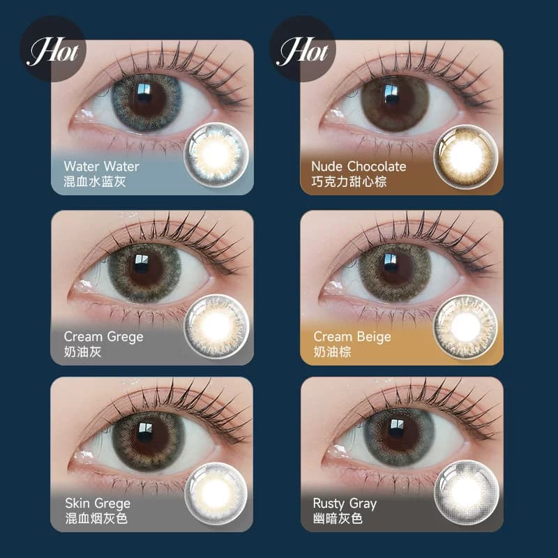 [限时优惠]LILMOON美瞳日抛10片经典彩色隐形眼镜日本[部分临期] - 缩略图2