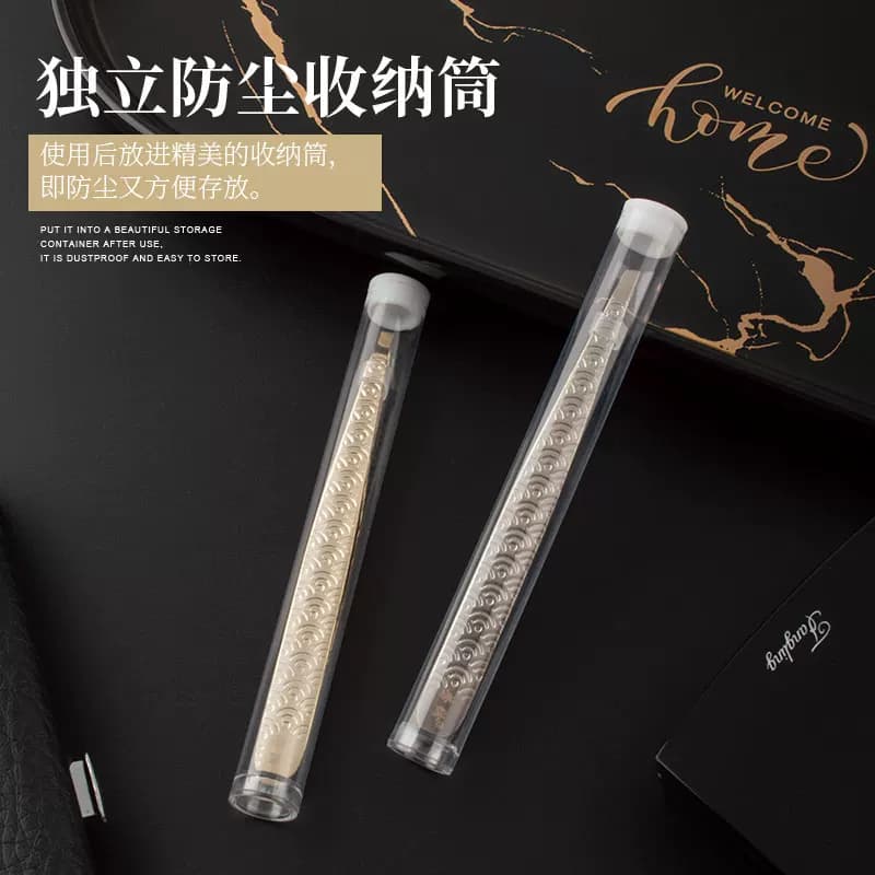 眉夹镊子拔毛钳男士胡子拔白发窄口精准拔毛发镊子眉毛汗毛睫毛夹 - 缩略图3