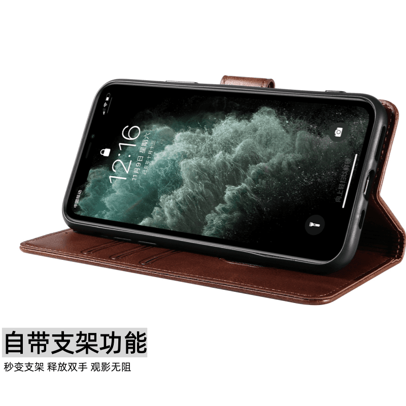 适用oppoA6pro手机壳oppo A6GT翻盖a5x皮套A3i全包软壳A2m保护套A1/A58牛纹5G外壳A97/A72硅胶a36双面a11防摔 - 缩略图3