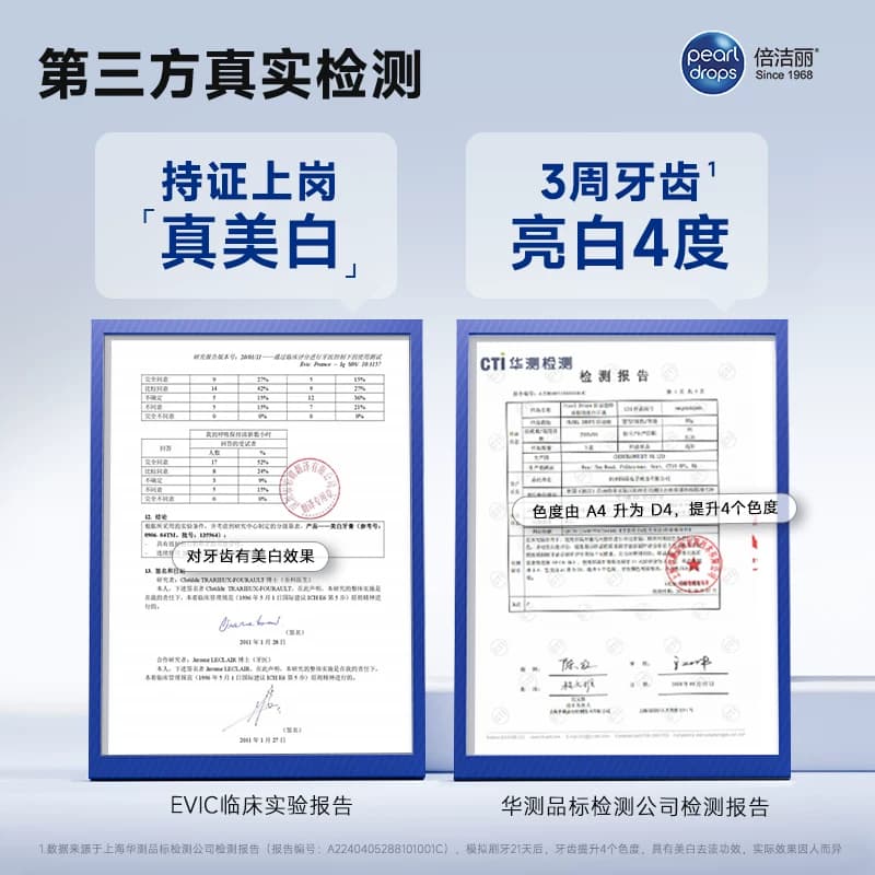 PearlDrops倍洁丽珍珠英国进口美白牙膏抛光亮白去渍官方旗舰店 - 缩略图5