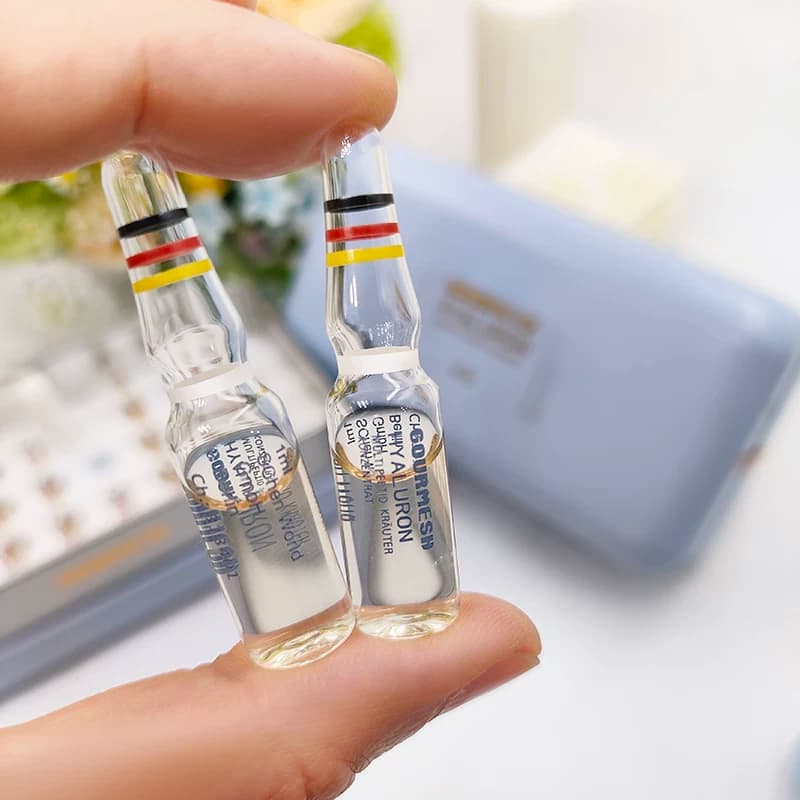 德国谷耳美蓝铜胜肽/烟酰胺/八胜肽/千日菊多肽草本精华安瓶30支 - 缩略图5