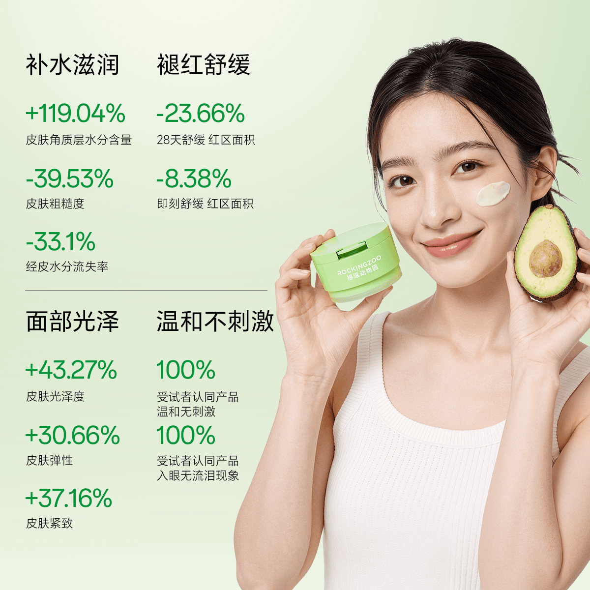 【邓为同款】摇滚动物园牛油果卸妆膏4.0养肤清洁卸妆油敏感肌 - 缩略图4