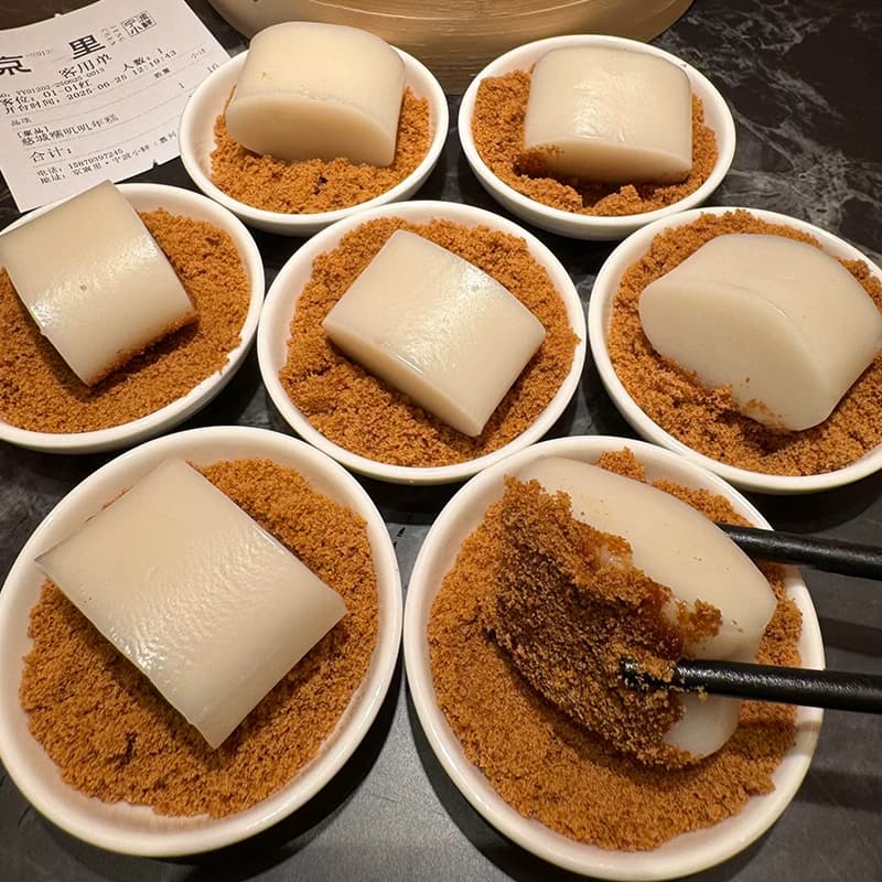 【餐厅专用蒸年糕】无添加！现做现发糯叽叽米香手工年糕条真空装 - 缩略图4